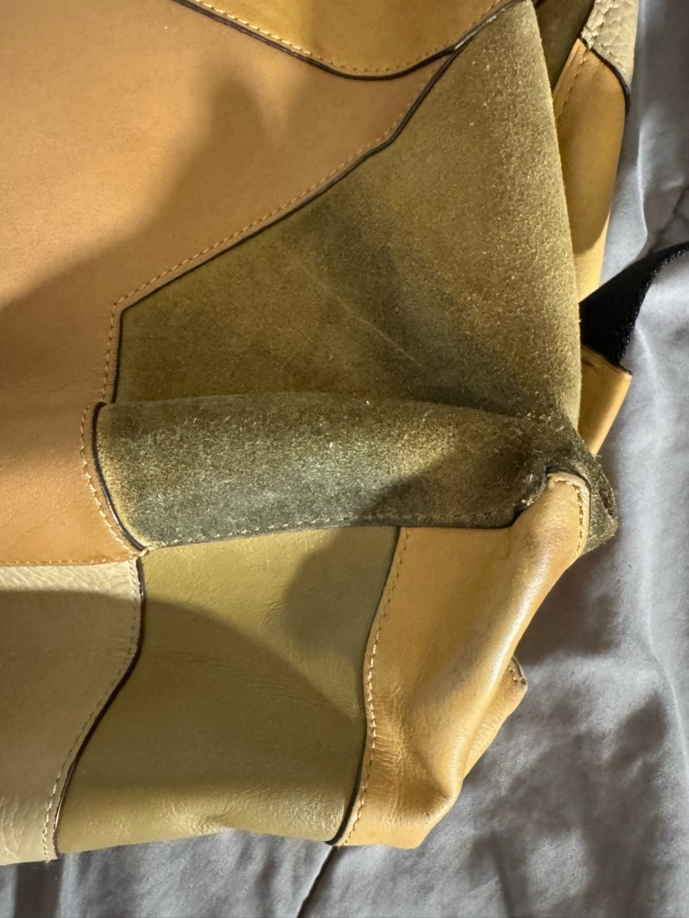 Coach clamshell patchwork backpack - Picture 5 of 8